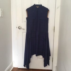 MAISON MARTIN MARGIELA Assymetric Hem Dress